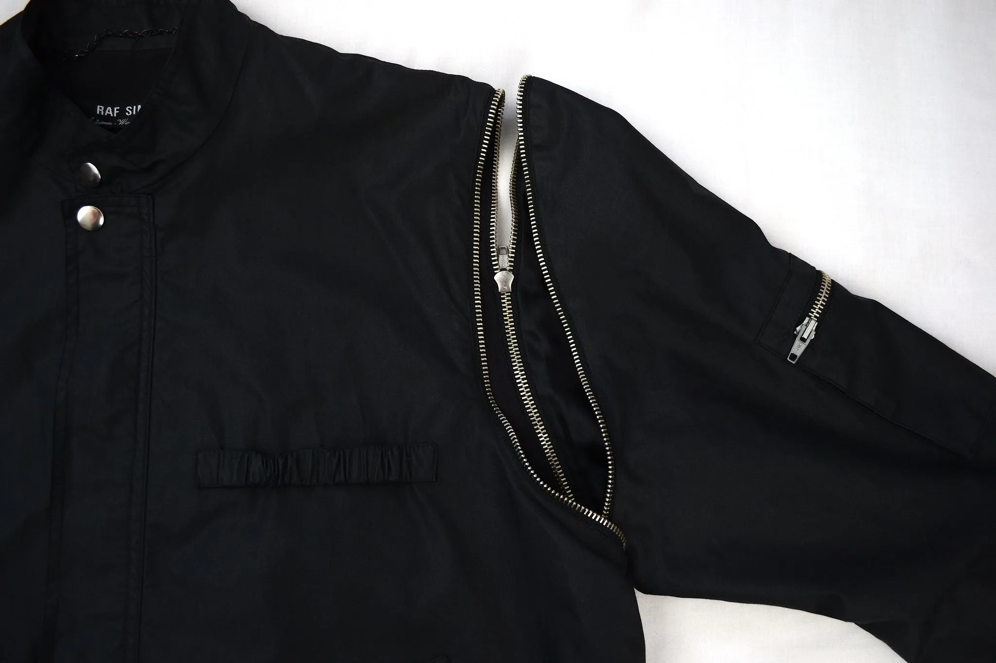 2001 Oversized Bomber Jacket with Detachable Sleeves