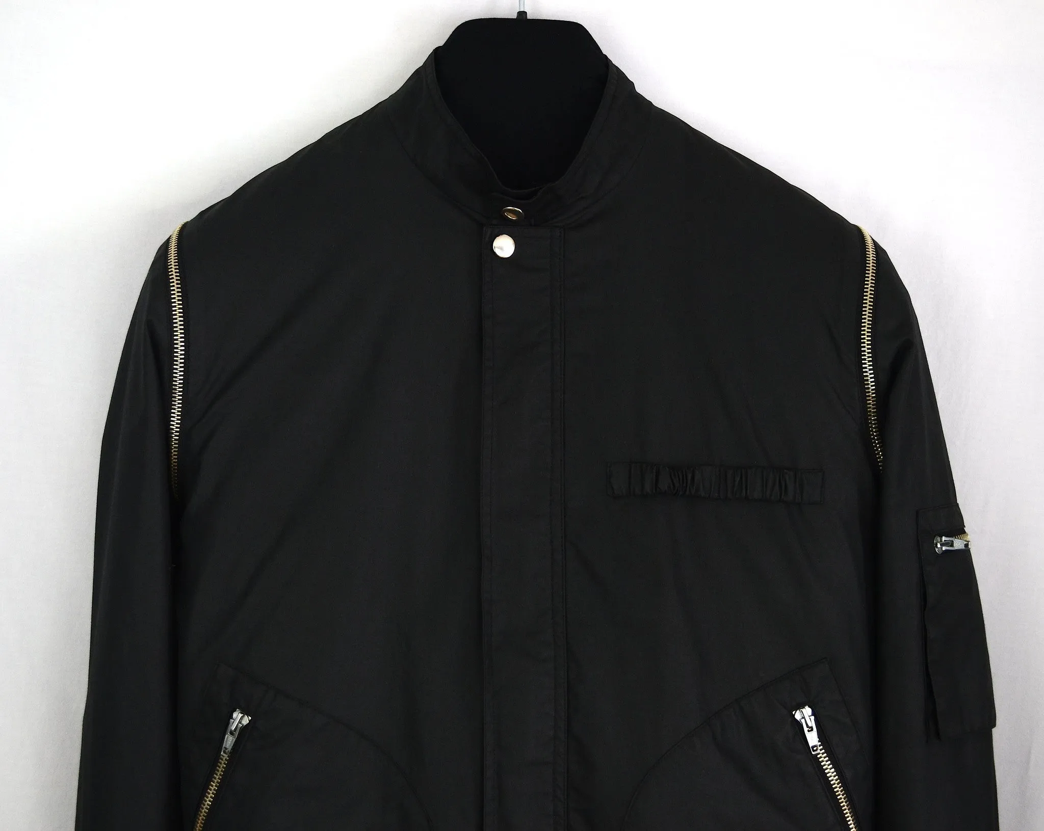 2001 Oversized Bomber Jacket with Detachable Sleeves