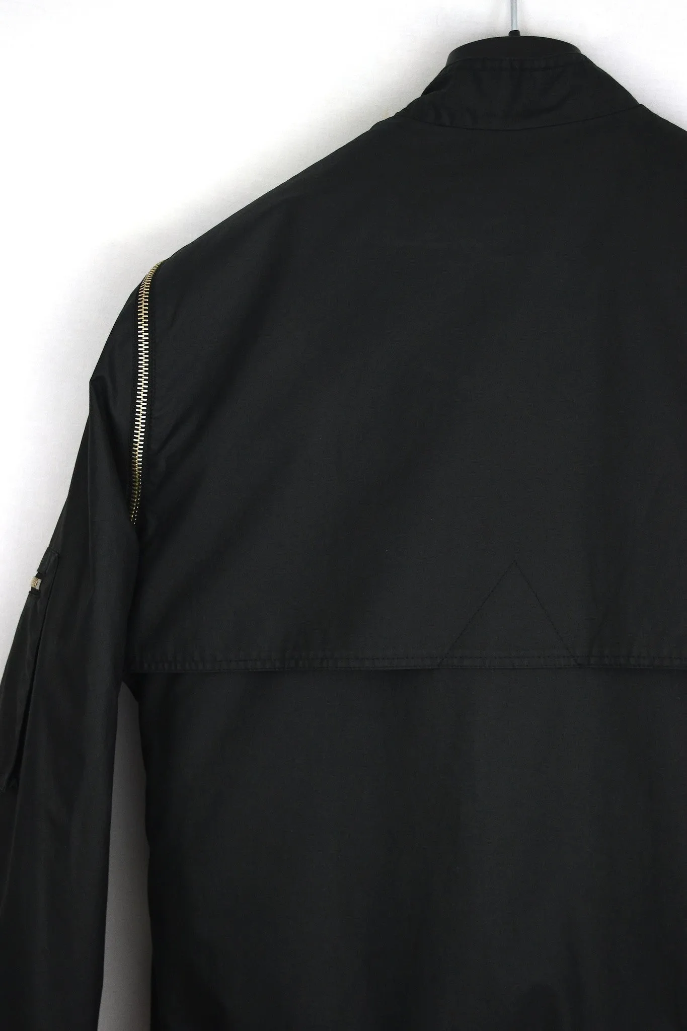 2001 Oversized Bomber Jacket with Detachable Sleeves