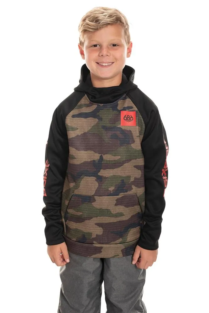 686 Boys' Bonded Pullover Hoody