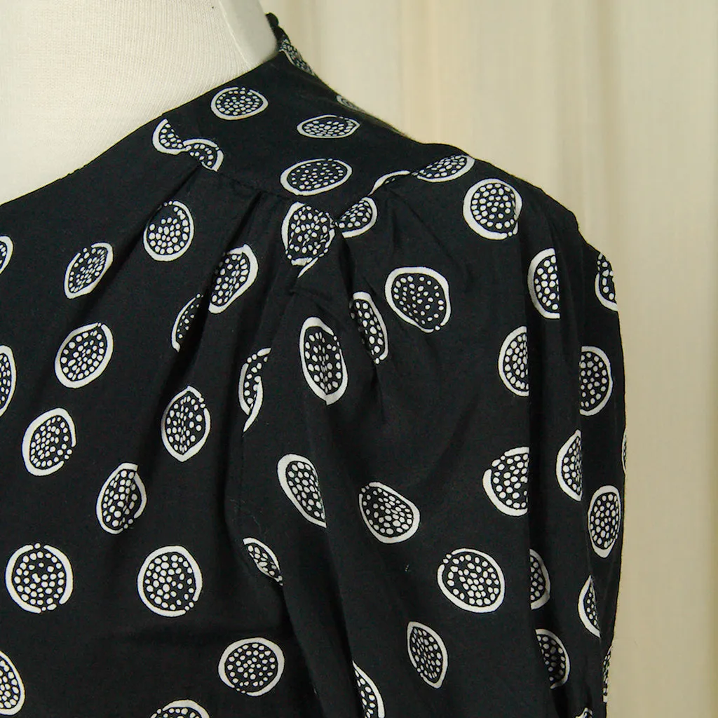 80s does 1940s Dottie Dress