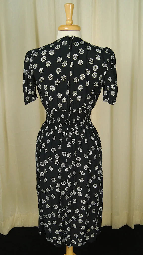 80s does 1940s Dottie Dress