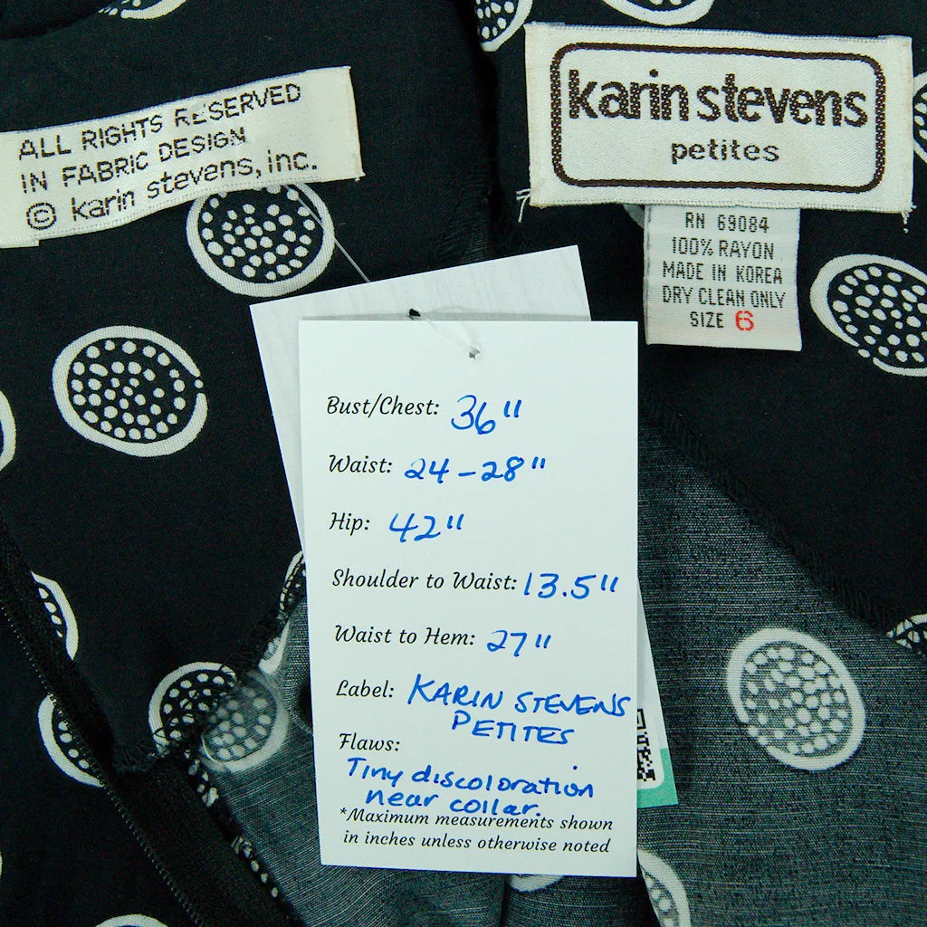 80s does 1940s Dottie Dress
