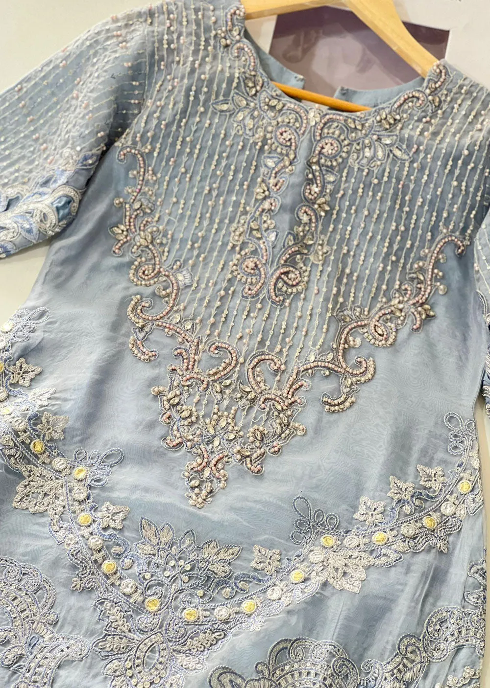 AL-3673 Readymade Grey Ally's Dress