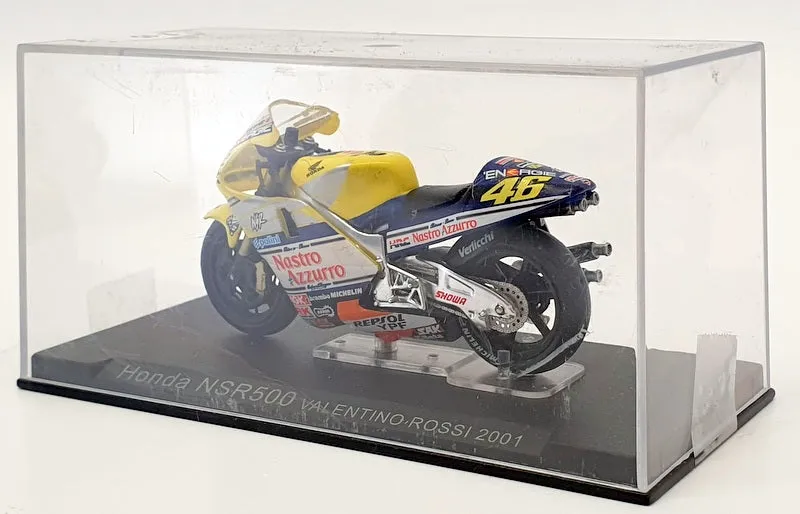 Altaya 1/24 Scale Model Motorcycle AL28013 - 2001 Honda NSR500 Valentino Rossi