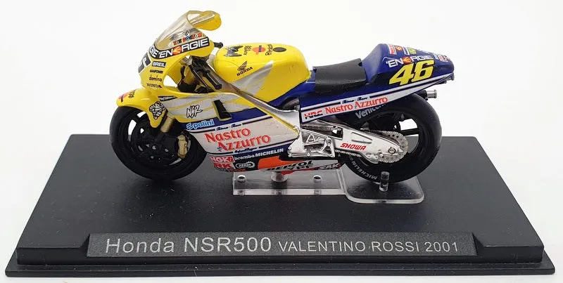 Altaya 1/24 Scale Model Motorcycle AL28013 - 2001 Honda NSR500 Valentino Rossi