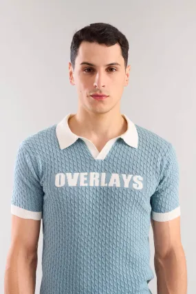 Artic Cable Knit Textured polo