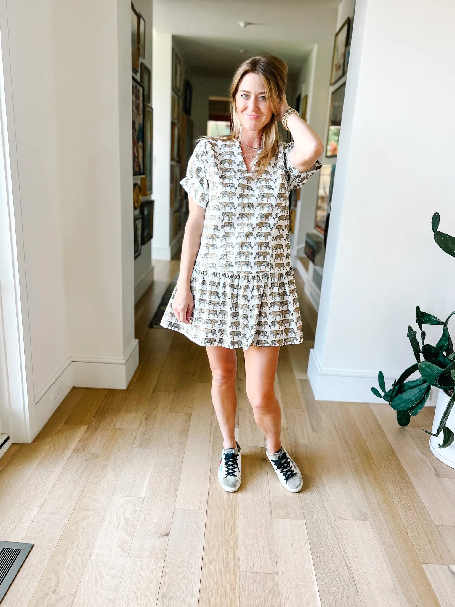 Black Label Lucy Dress - Animal Collection
