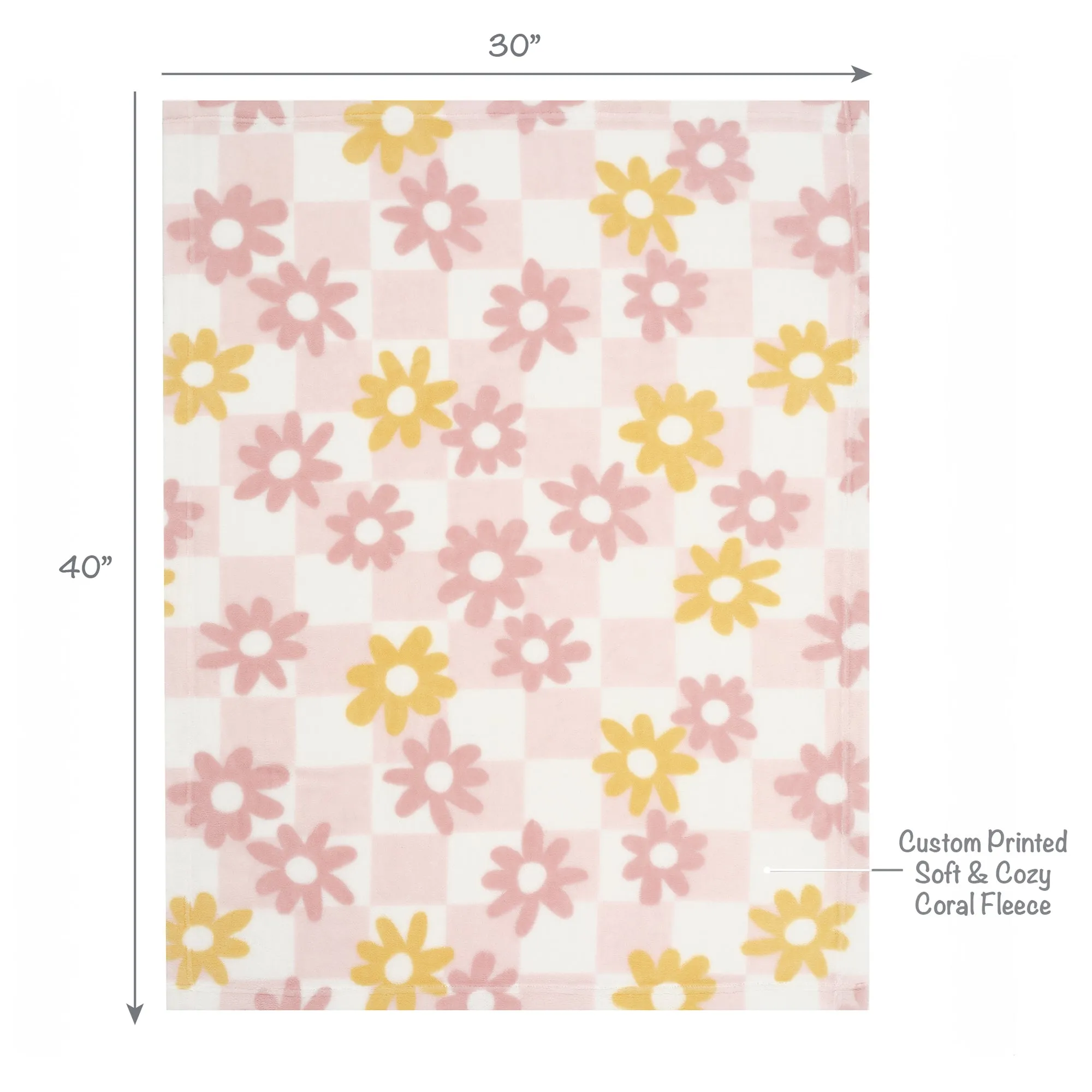 Daisy Dreams 3-Piece Crib Bedding Set