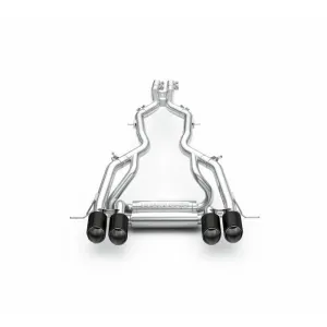 EISENMANN B5476.01104.32 Rear Muffler Sport 4 x 110 mm Aluminum Black Anodized for BMW 3 (G81) M3 Touring