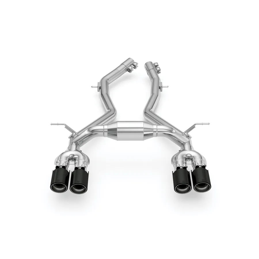 EISENMANN B5497.00904.22 Rear Muffler Sport 4 x 90 mm Aluminum Black Anodized for BMW 3 (G21) M340i Wagon