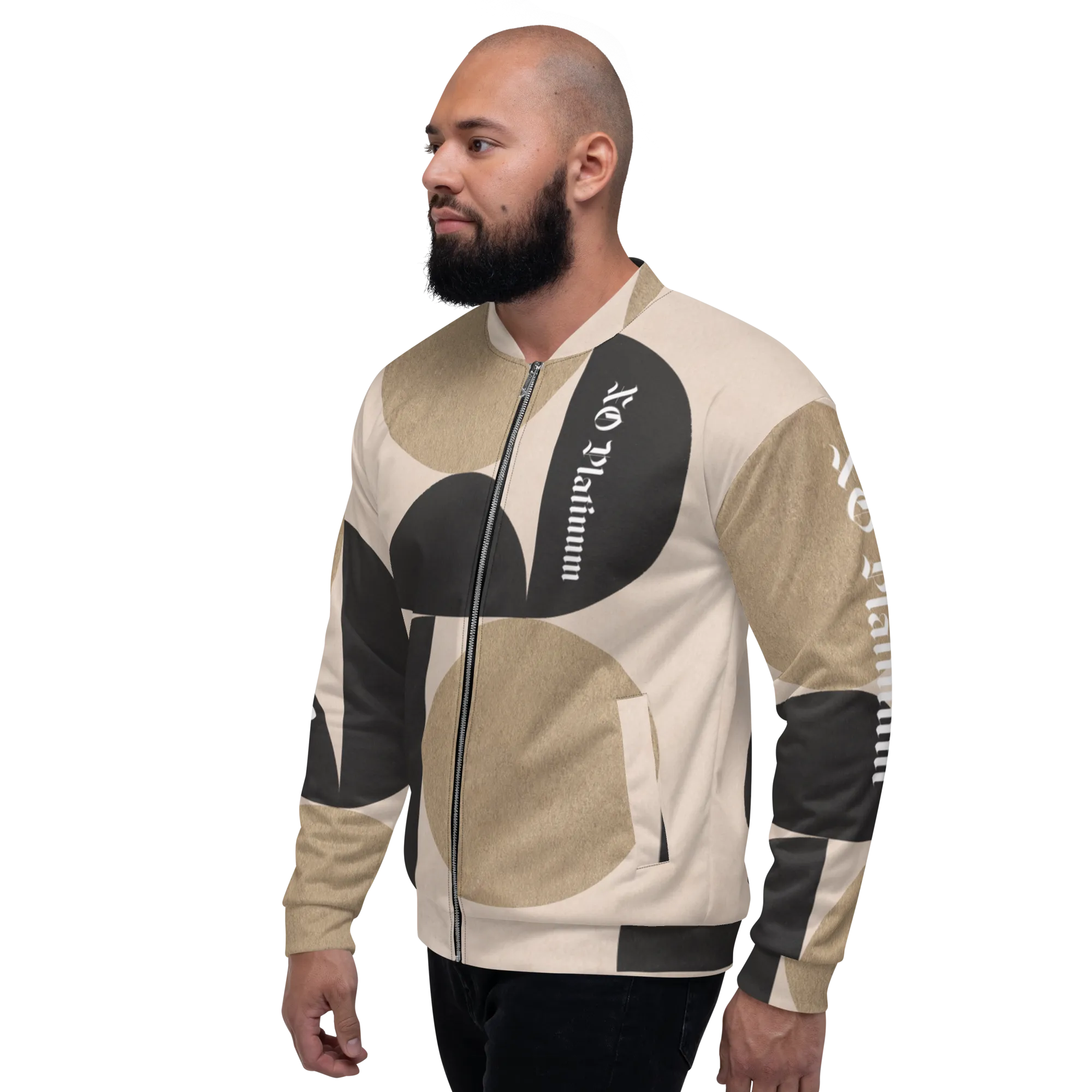 Empire Red Ralls-XO Platinum-Unisex Bomber Jacket