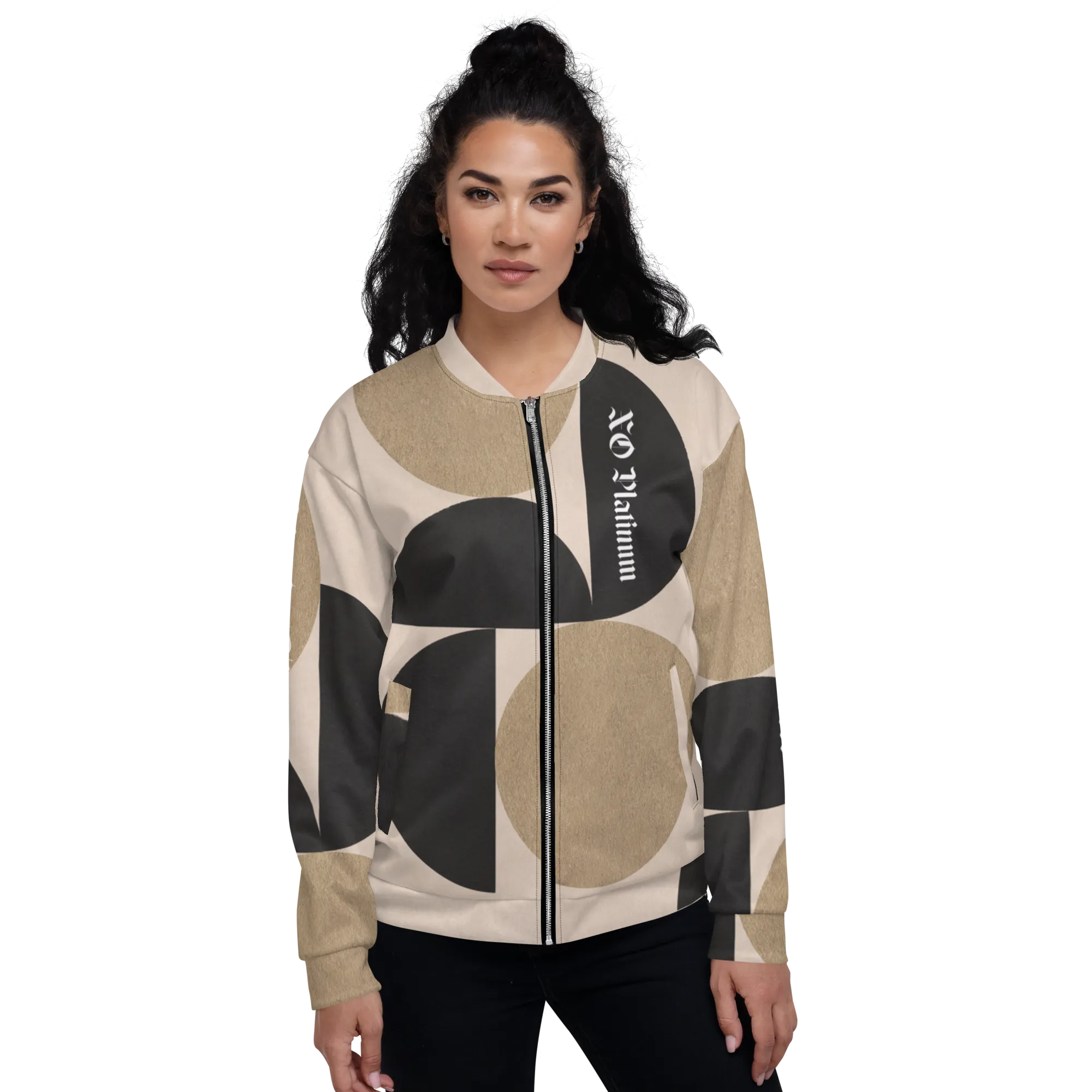 Empire Red Ralls-XO Platinum-Unisex Bomber Jacket
