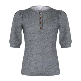 Girls 3/4 Sleeve Henley T-Shirt