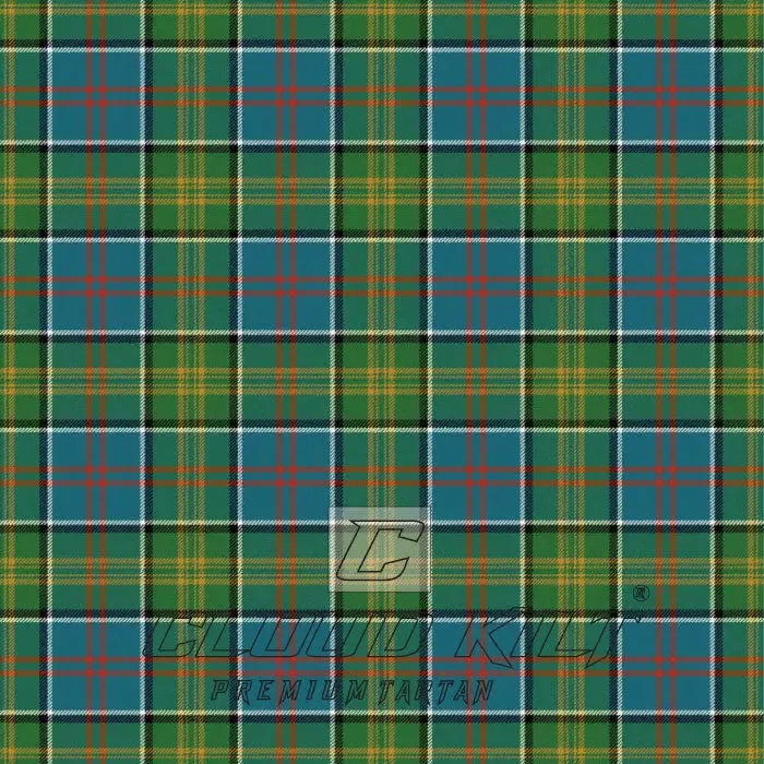 Green Highland Tartan