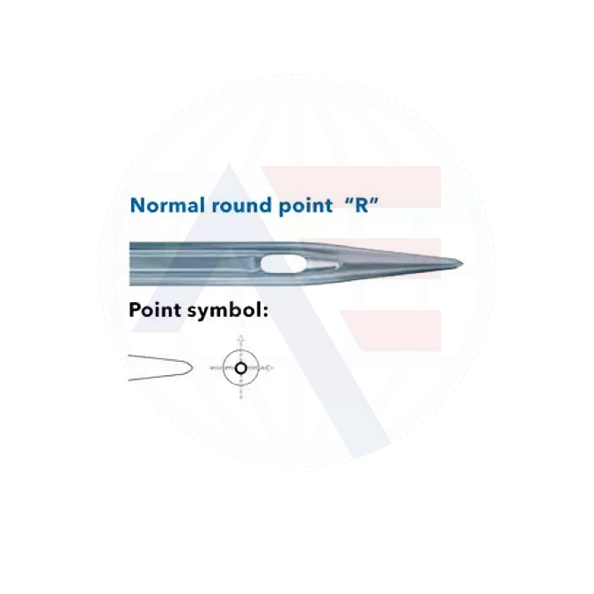 Groz Beckert 134R Regular Point Needles [Box of 100]