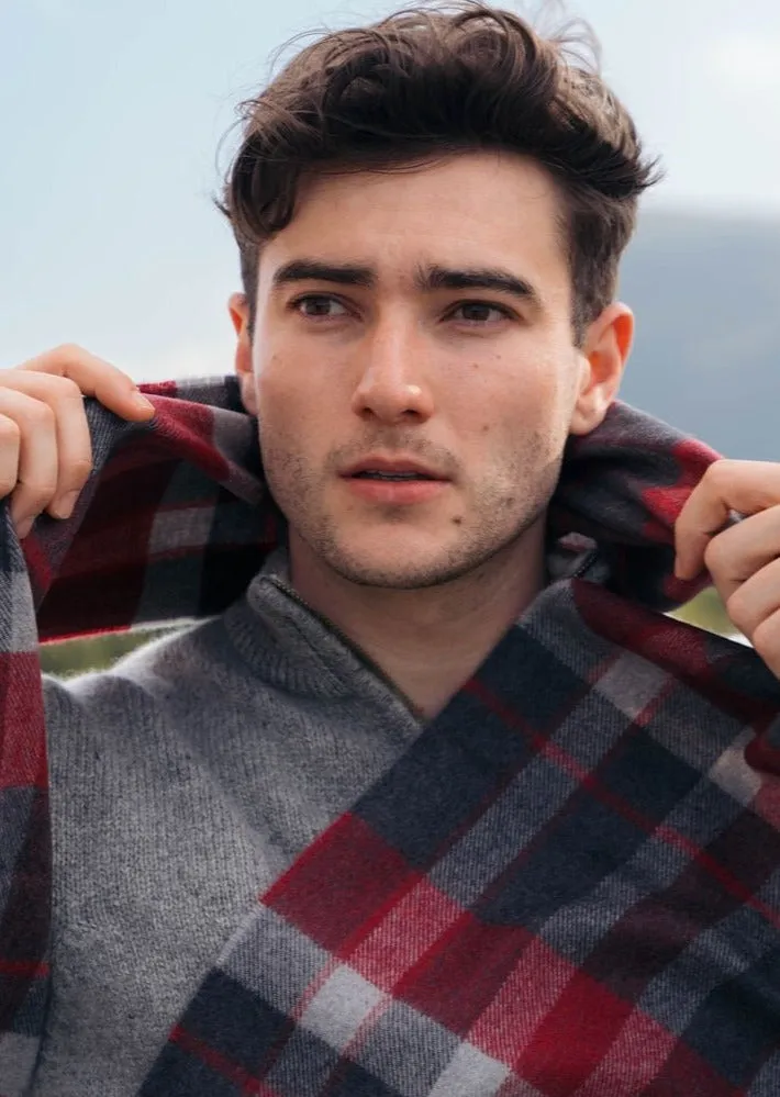 John Hanly Merino Scarf | Multi Colour