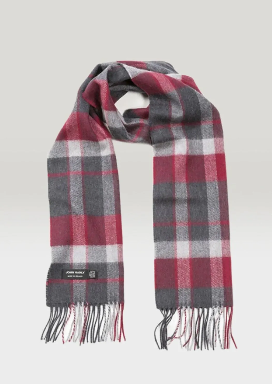John Hanly Merino Scarf | Multi Colour