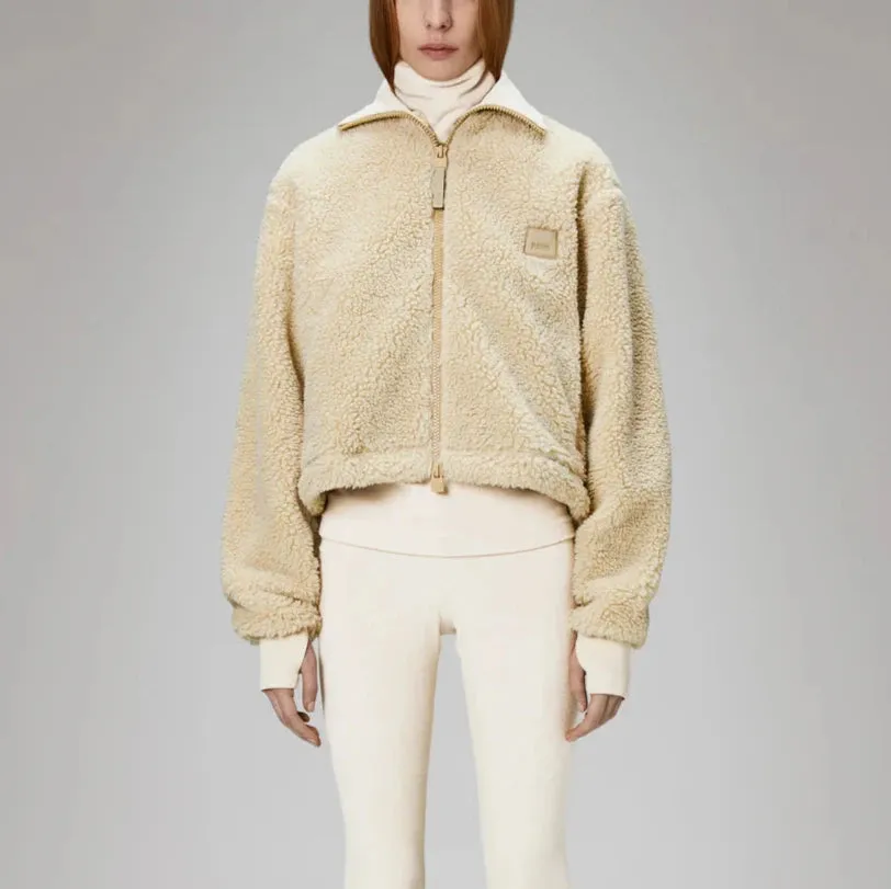 Kofu Fleece Short Jacket - Sand