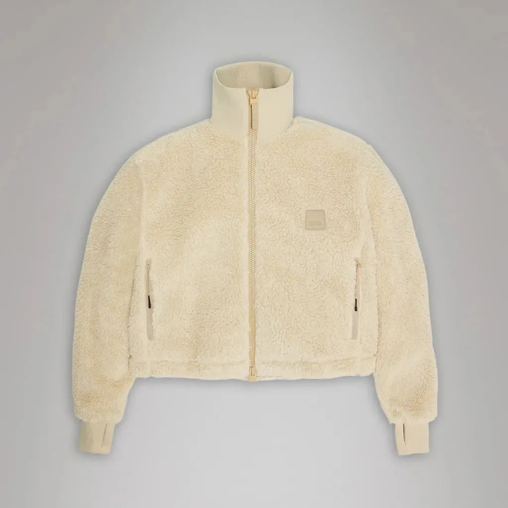 Kofu Fleece Short Jacket - Sand