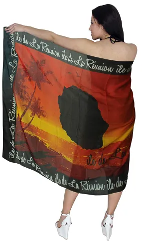 LA LEELA Women Beachwear Bikini Wrap Cover up Swimsuit Sarong Dress 12 ONE Size