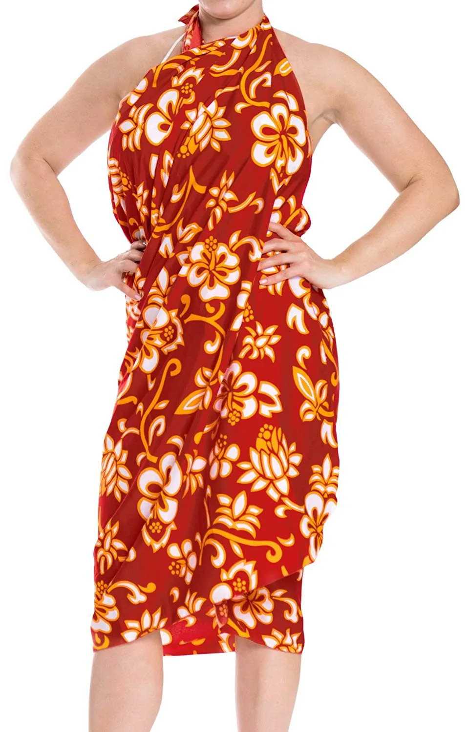 LA LEELA Women Beachwear Bikini Wrap Cover up Swimwear Bathing Suit 8 ONE Size