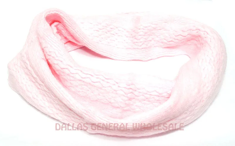 Ladies Winter Fashion Knitted Infinity Circle Scarf Wholesale