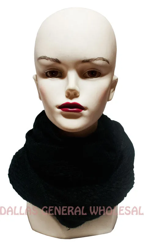 Ladies Winter Fashion Knitted Infinity Circle Scarf Wholesale