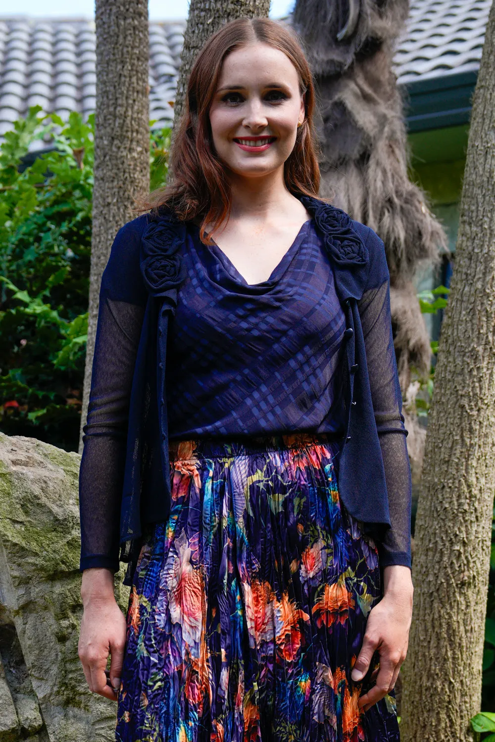 Lavender Lenny - Navy