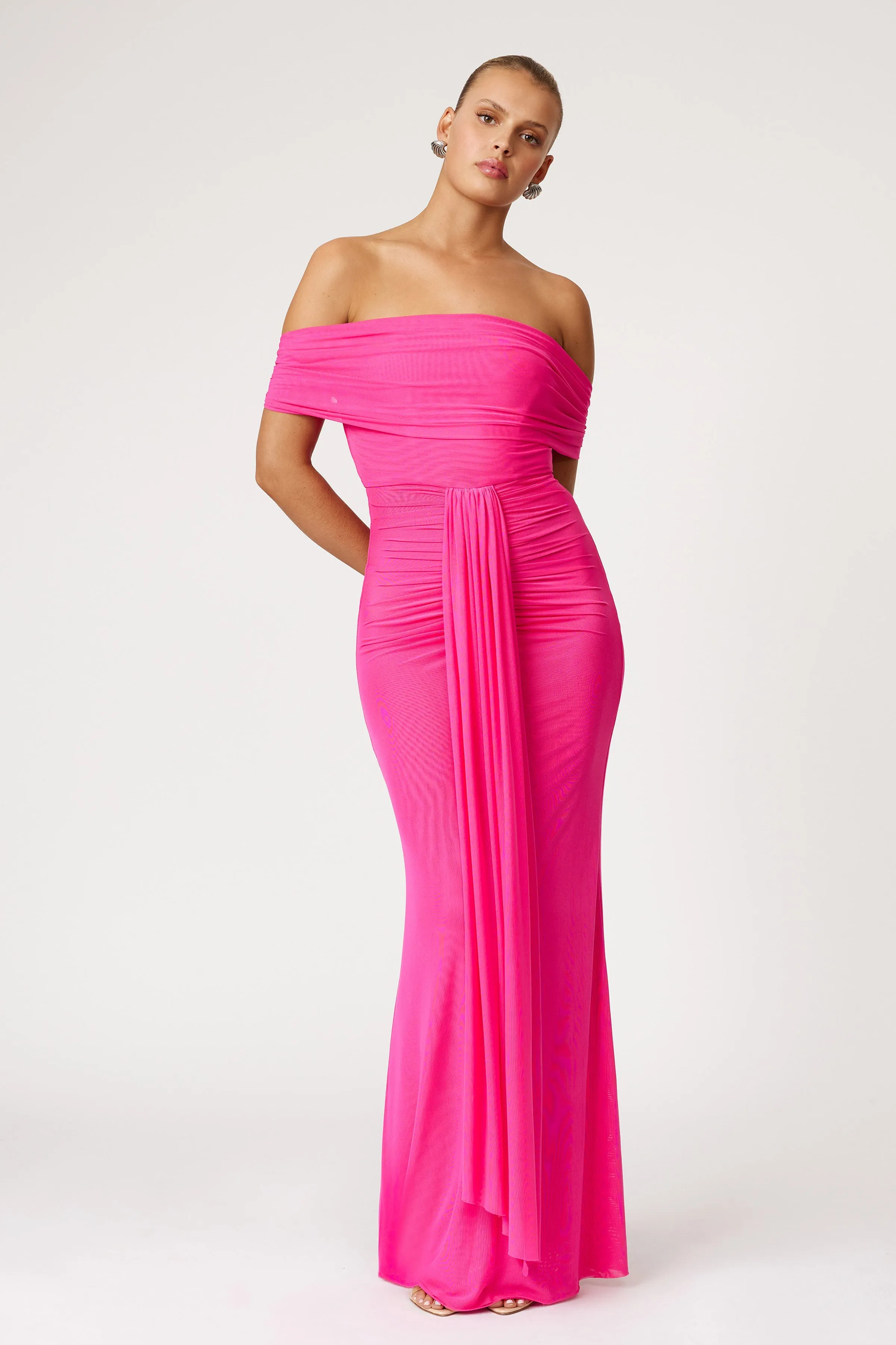 Lexi Jora Dress - Raspberry