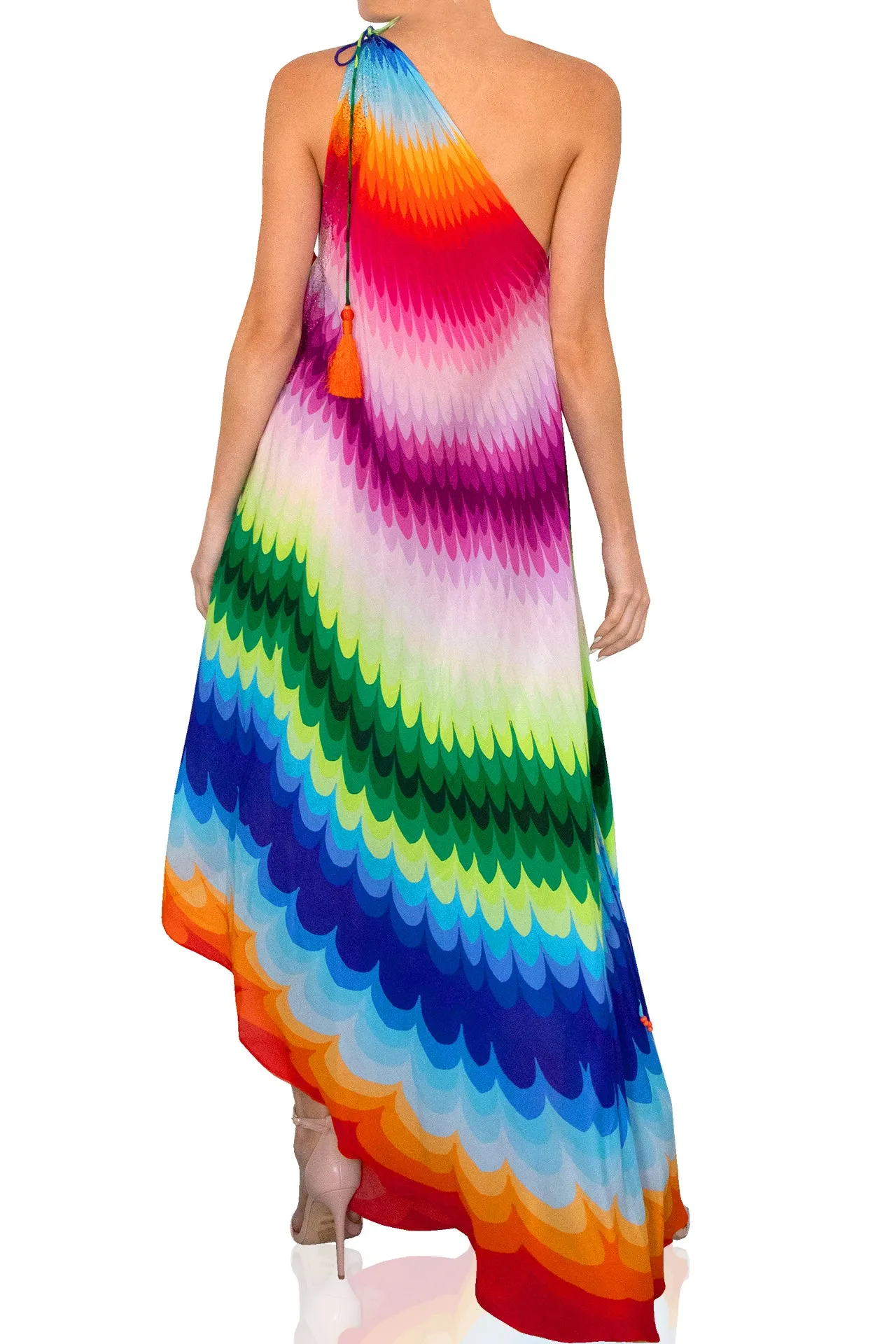 Multicolor Wedding Dress