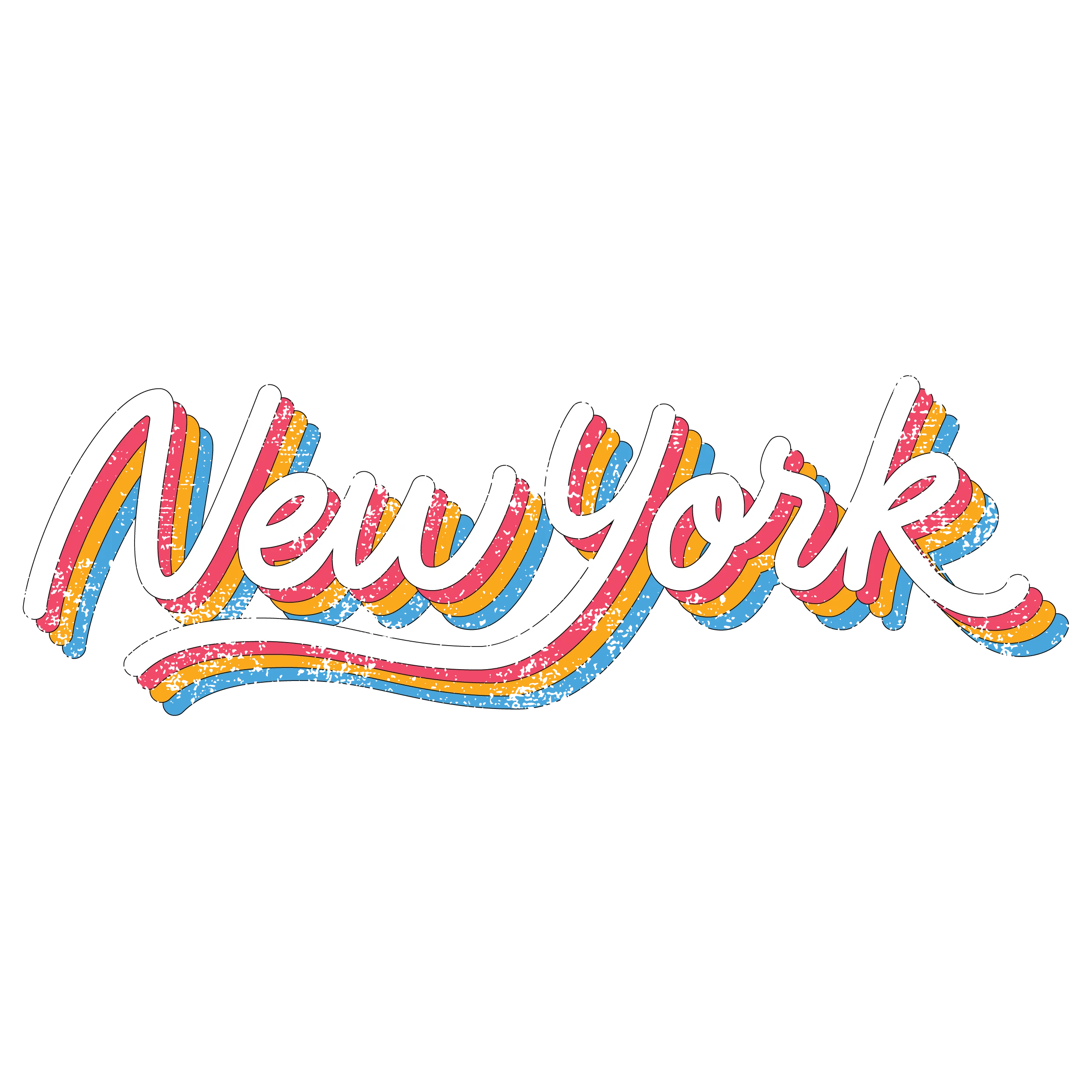 New York Rainbow T-Shirt