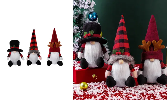 Nordic Style Faceless Old Man Doll