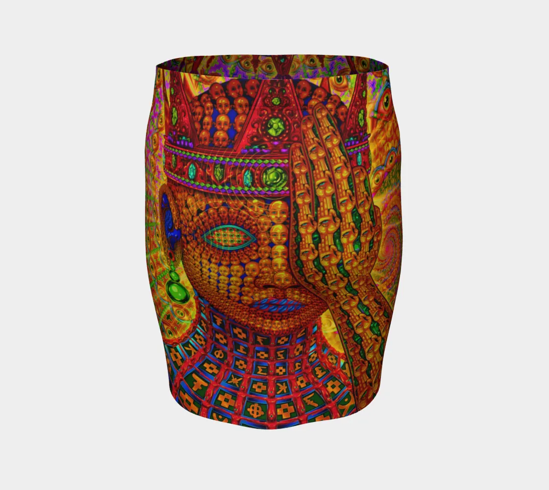 OVERCLOCKED CORTEX | FITTED SKIRT | SALVIADROID
