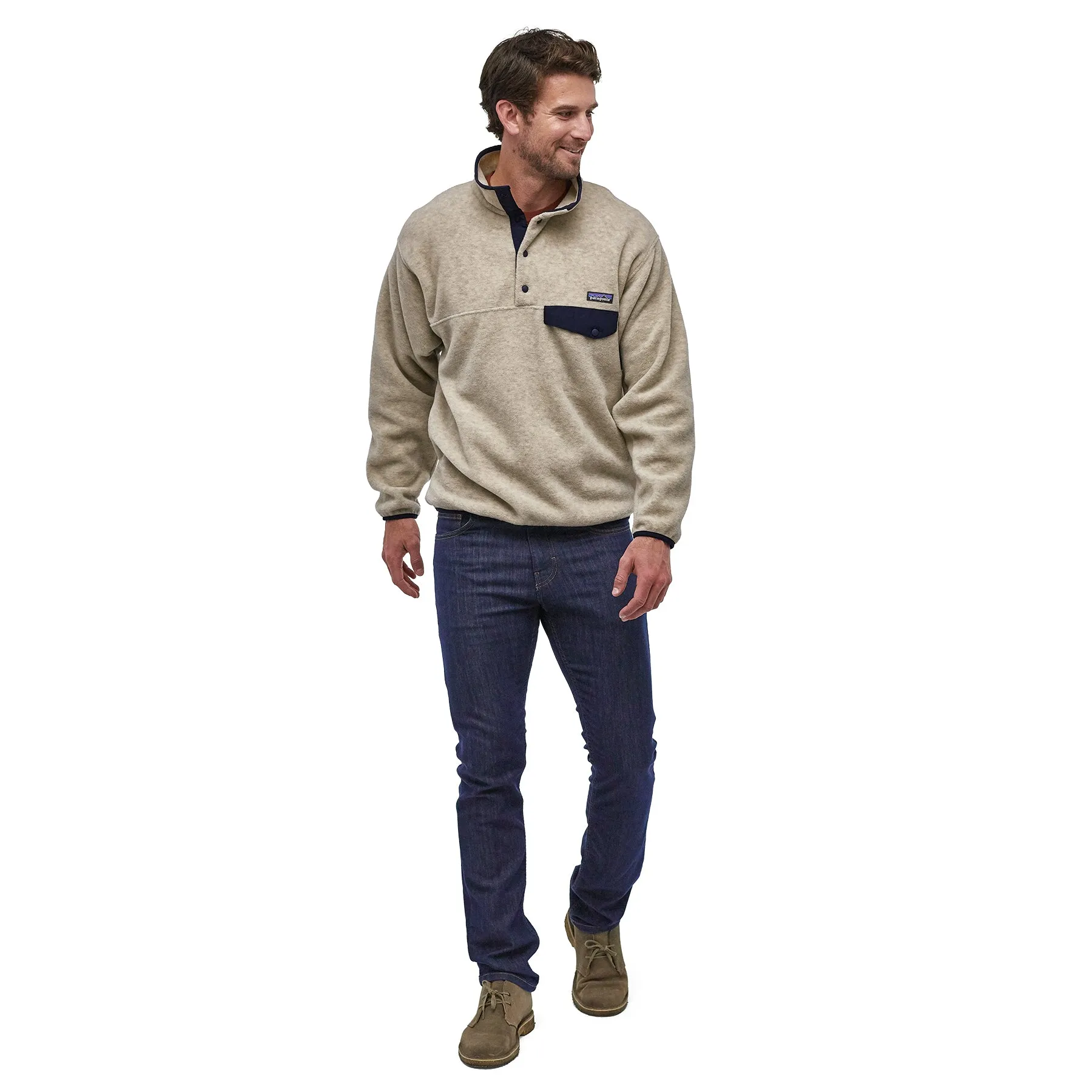 Patagonia®男款 Synchilla® Snap-T® Fleece Pullover