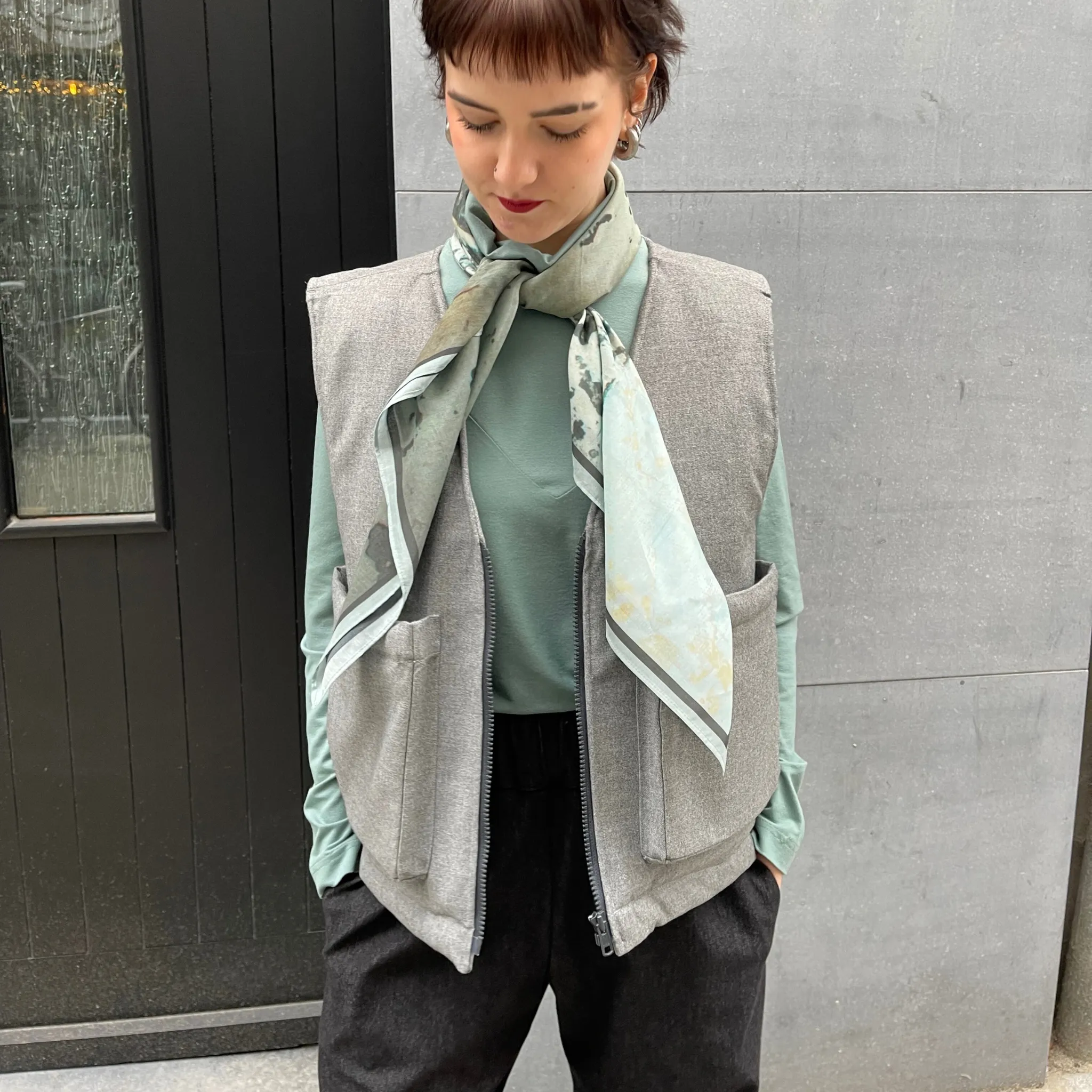 POINTY Turtleneck - Sea Glass