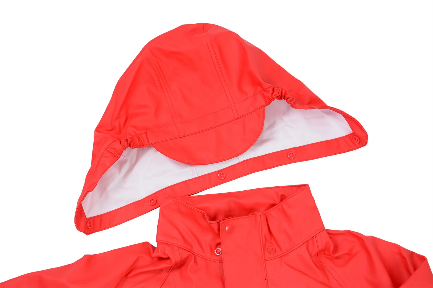 PU Splash Red/Navy Jacket & Dungaree Set