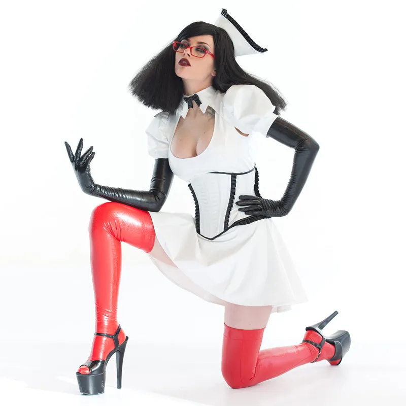 PVC Waitress hat