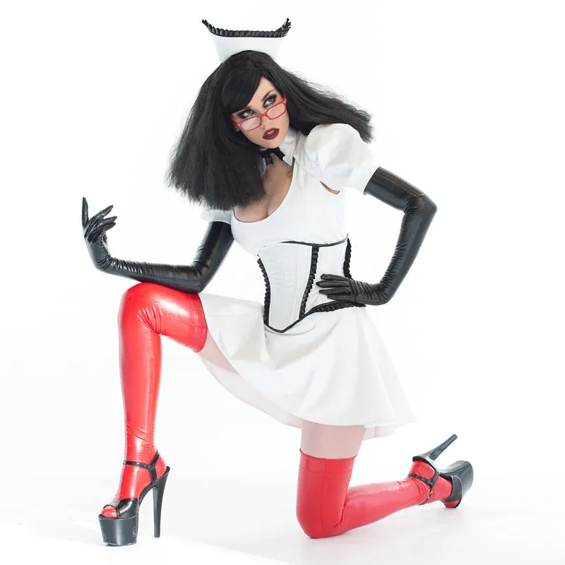 PVC Waitress hat