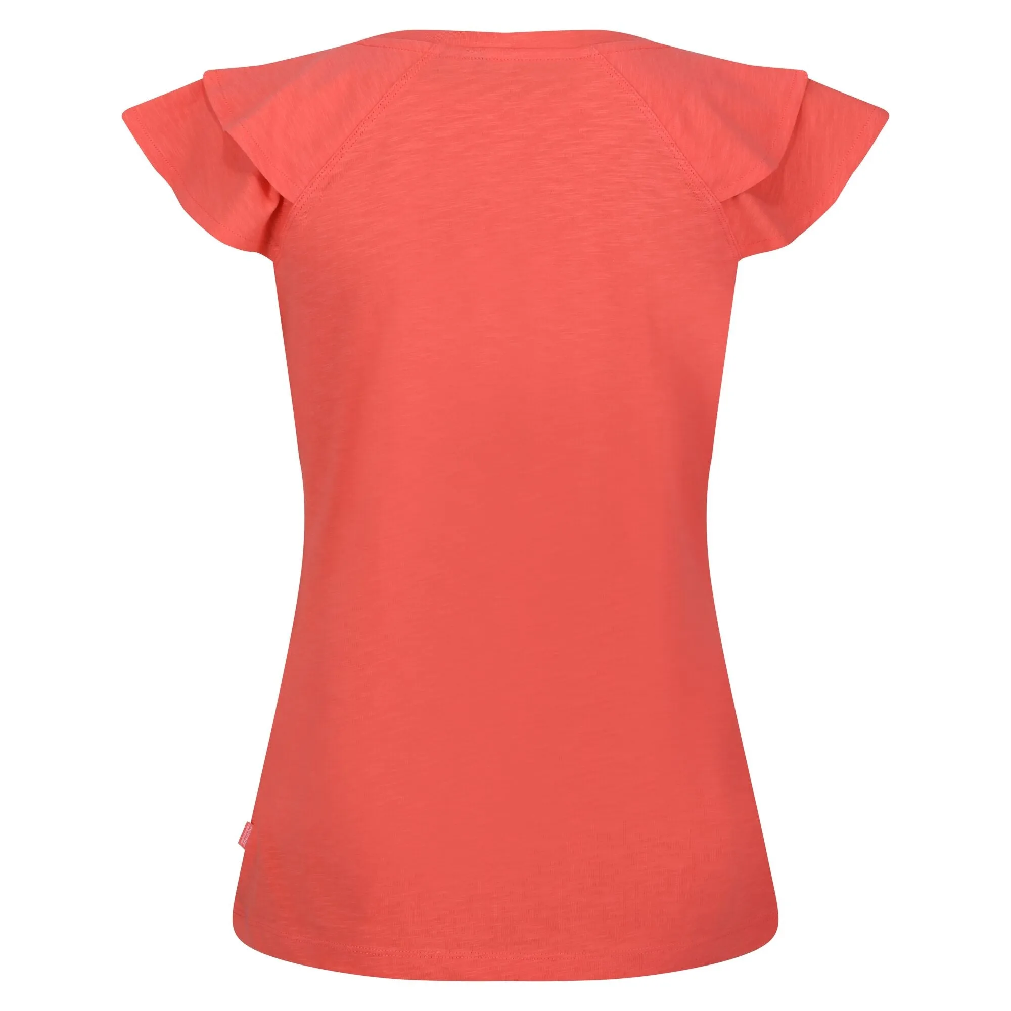 Regatta Womens Ferra Frilled Sleeved Cotton T Shirt