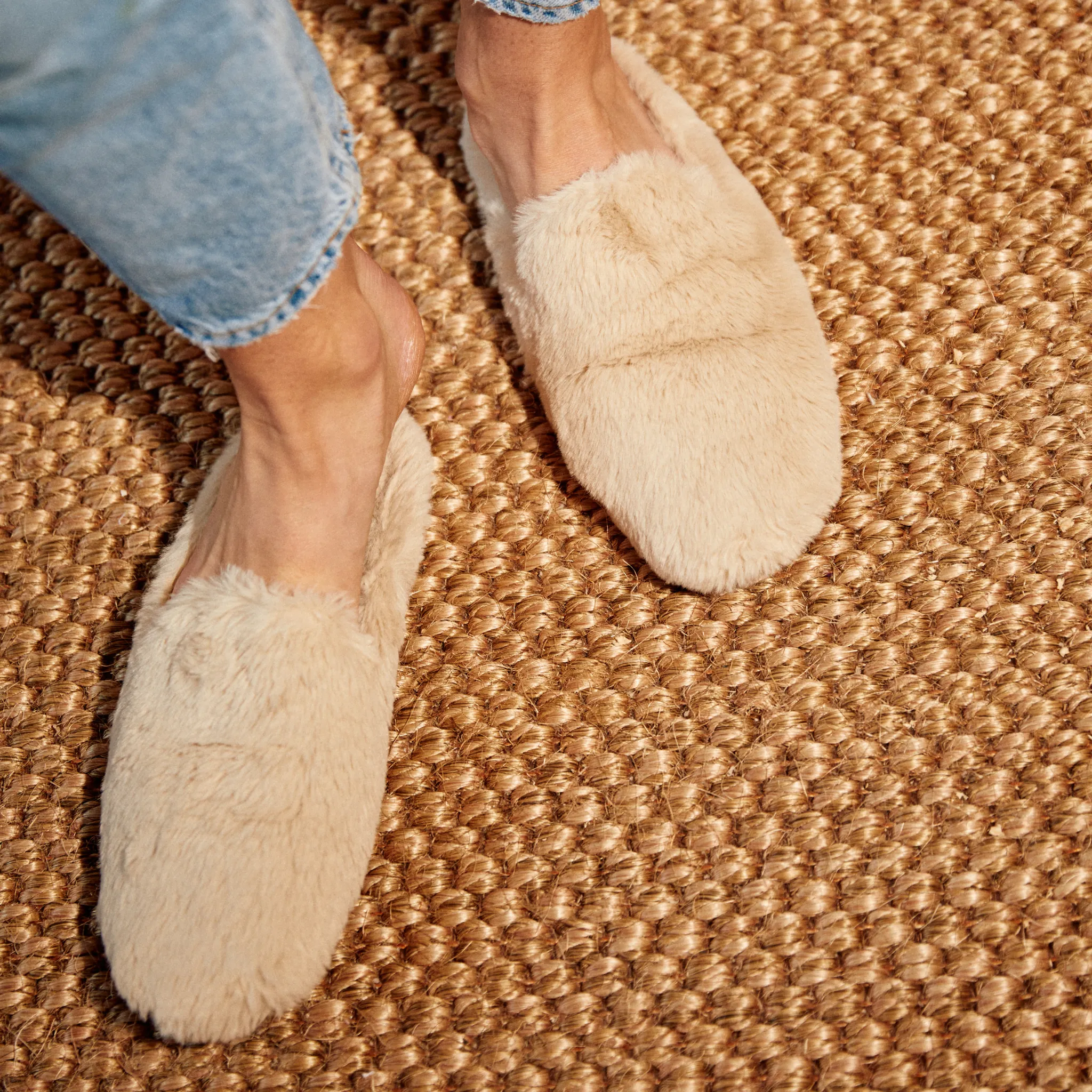 Shearling Slipper – Oatmeal