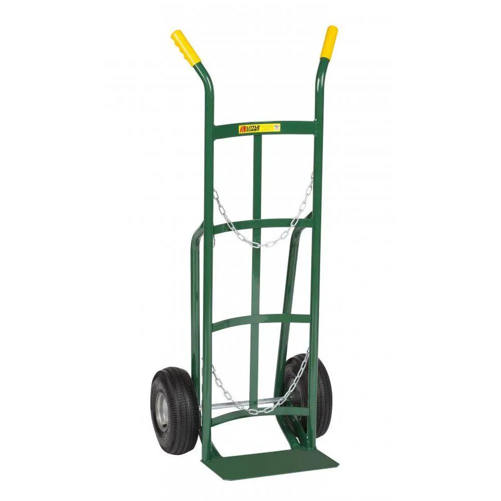 Single Cylinder Hand Truck Double Pin (Pneumatic Wheels)
