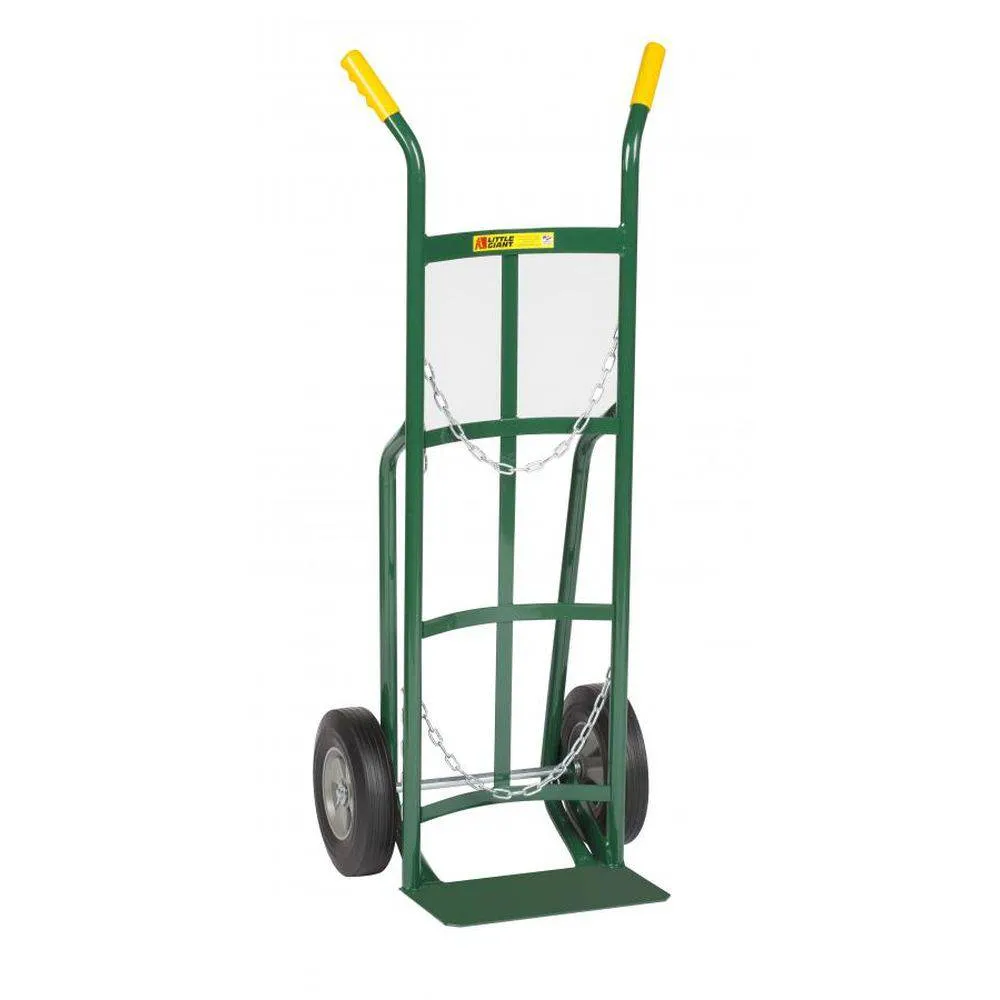 Single Cylinder Hand Truck Double Pin (Semi-Pneumatic Wheels)