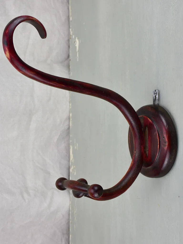 Thonet style antique French coat hook