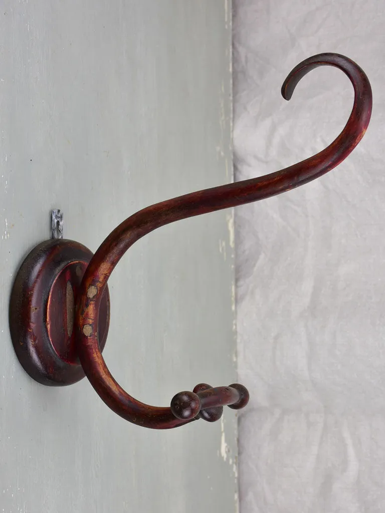 Thonet style antique French coat hook