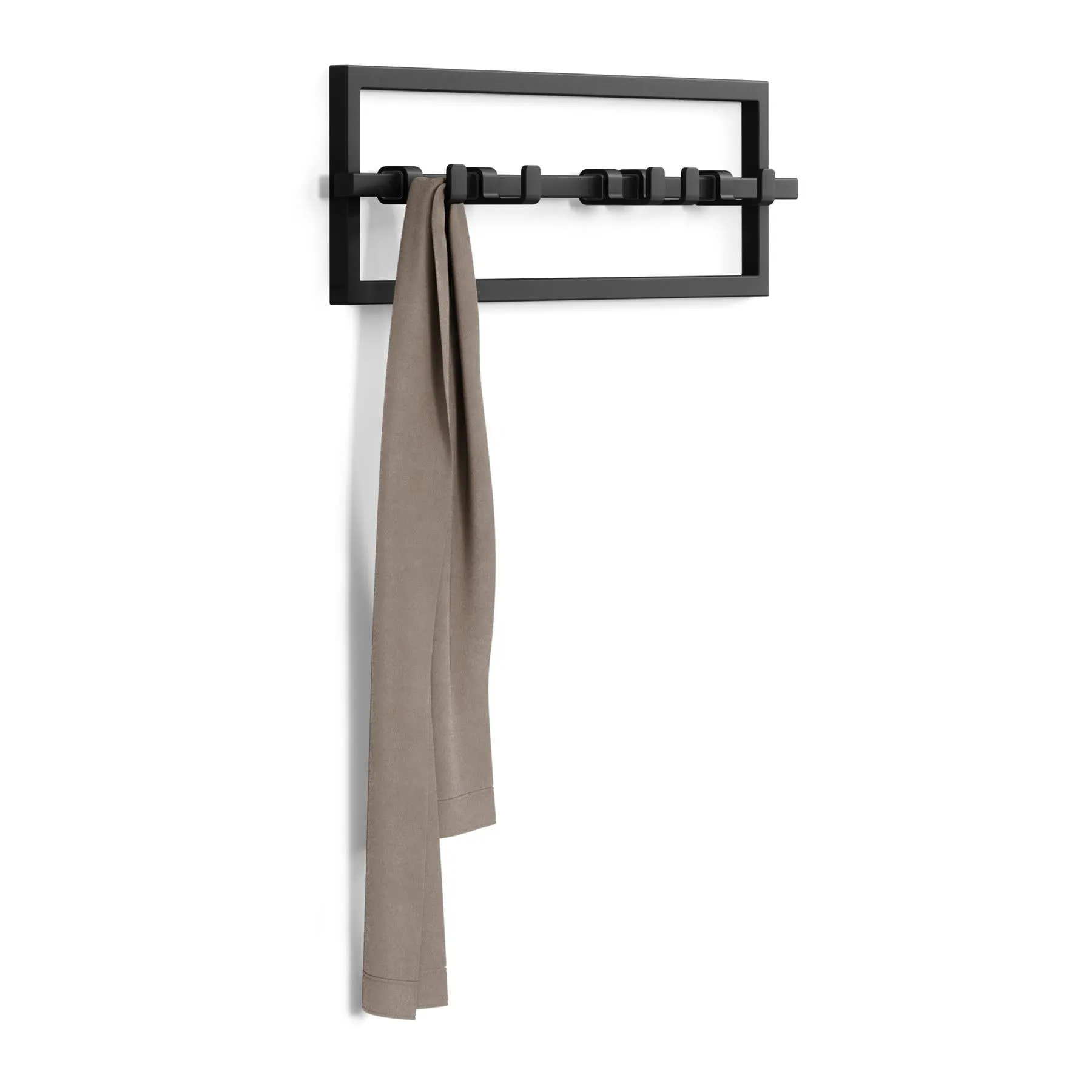 Umbra Cubiko 5 Hook Wall Mounted Coat Rack