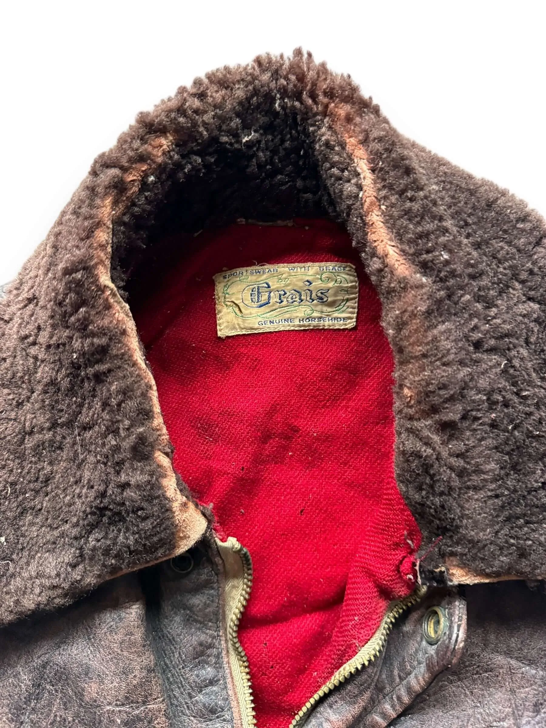 Vintage Grais Horsehide Jacket SZ L