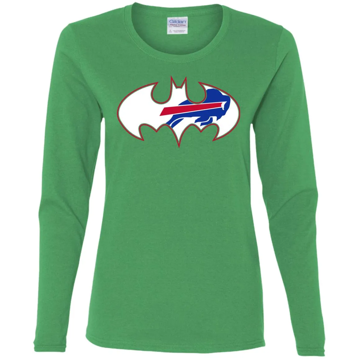 We Are The Buffalo Bills Batman Nfl Mashup Women Long Sleeve Shirt