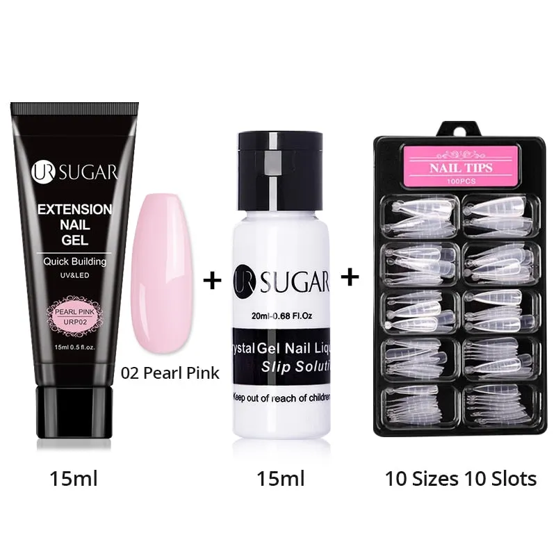 Wenkouban  Acrylic Nail Gel Kit 15Ml Quick Building Set Nail Gel Polish For Nail Extensions Acrylic Gel Polish Nail Art