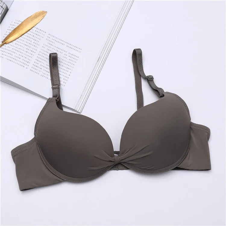 Women's Adjustable Wired Bra Padded Push Up Brasserie - B44